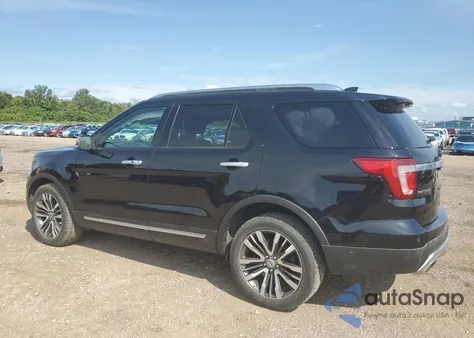 2017 Ford Explorer Platinum z USA, uszkodzony, nr VIN 1FM5K8HTXHGD50635